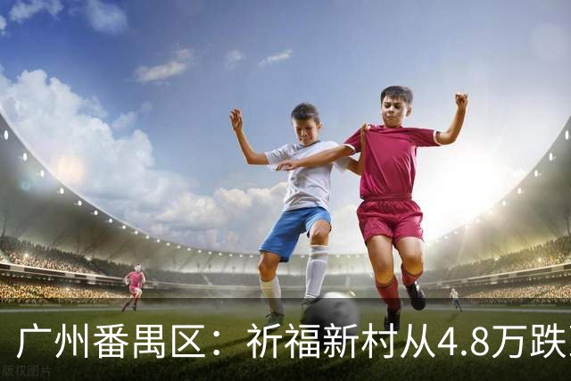 广州番禺区：祈福新村从4.8万跌到1.8，华南板块“神盘”跌下神坛