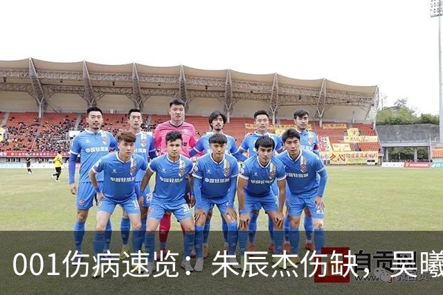 001伤病速览：朱辰杰伤缺，吴曦又伤退，申花中后场如何出球？